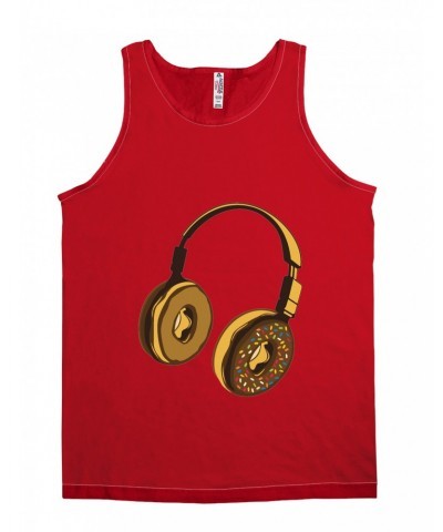 Music Life Unisex Tank Top | Delicious Donut Beats Shirt $5.60 Shirts