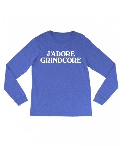 Music Life Long Sleeve Shirt | J'Adore Grindcore Shirt $10.11 Shirts