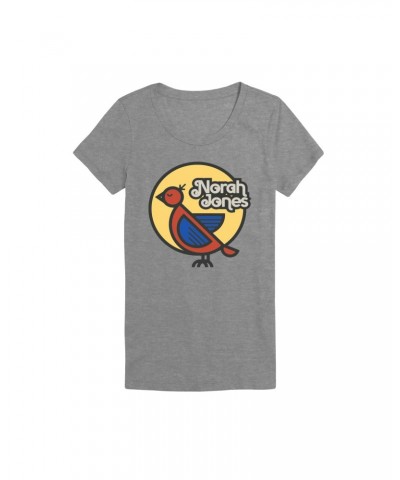 Norah Jones Bird Womens Heather Grey Tee $5.73 Shirts