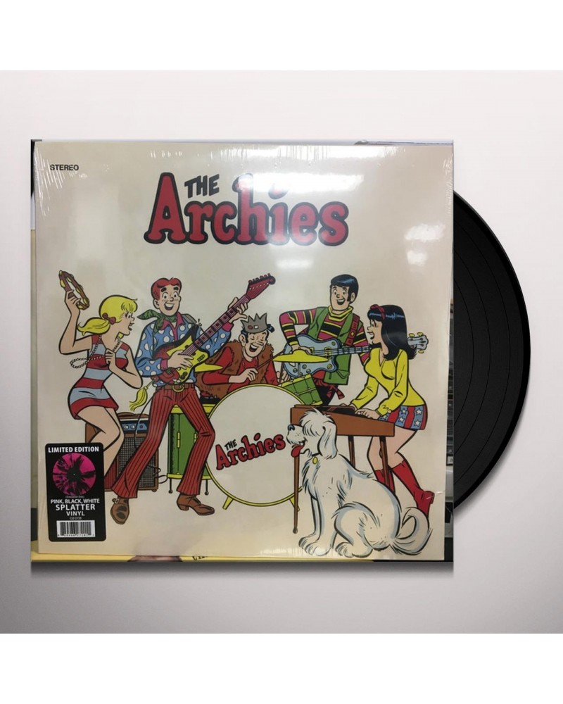 The Archies (BLACK PINK & WHITE SPLATTER VINYL) Vinyl Record $6.47 Vinyl