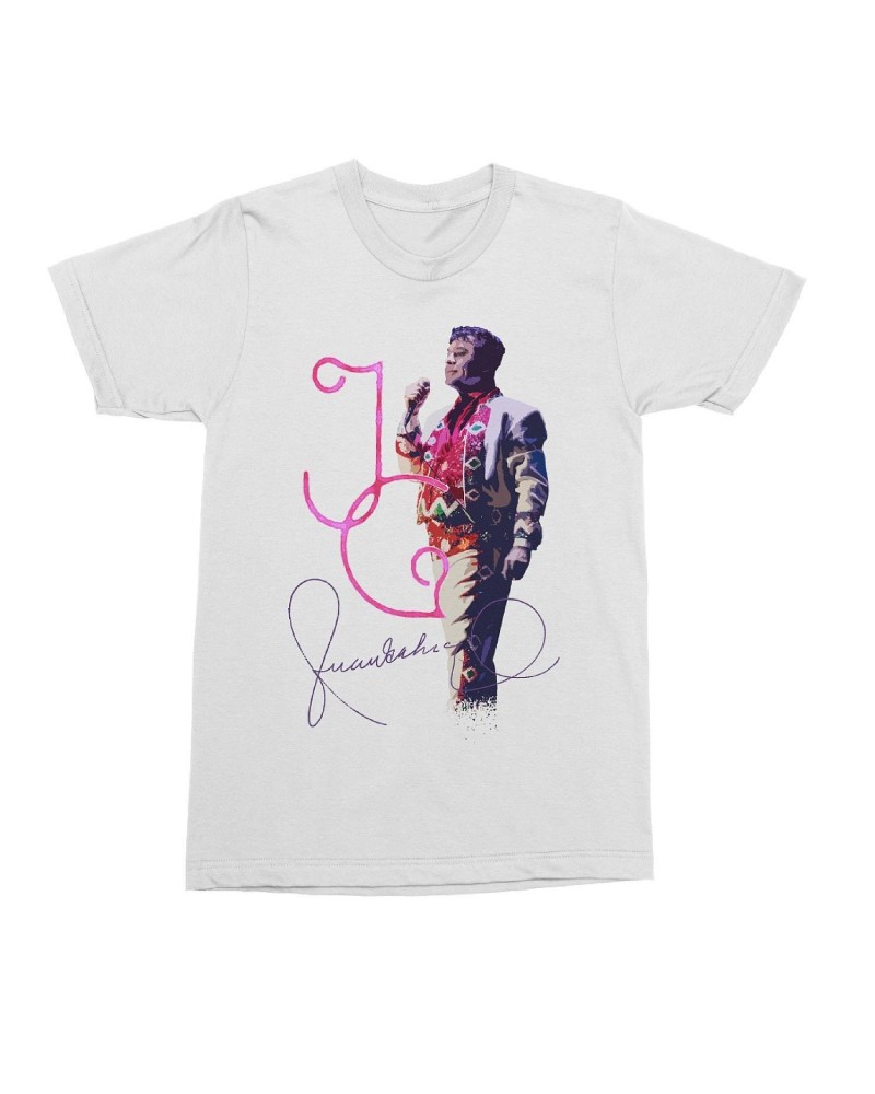 Juan Gabriel Watercolor White T-shirt $8.19 Shirts