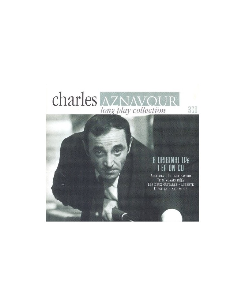 Charles Aznavour LONG PLAY COLLECTION CD $24.38 CD