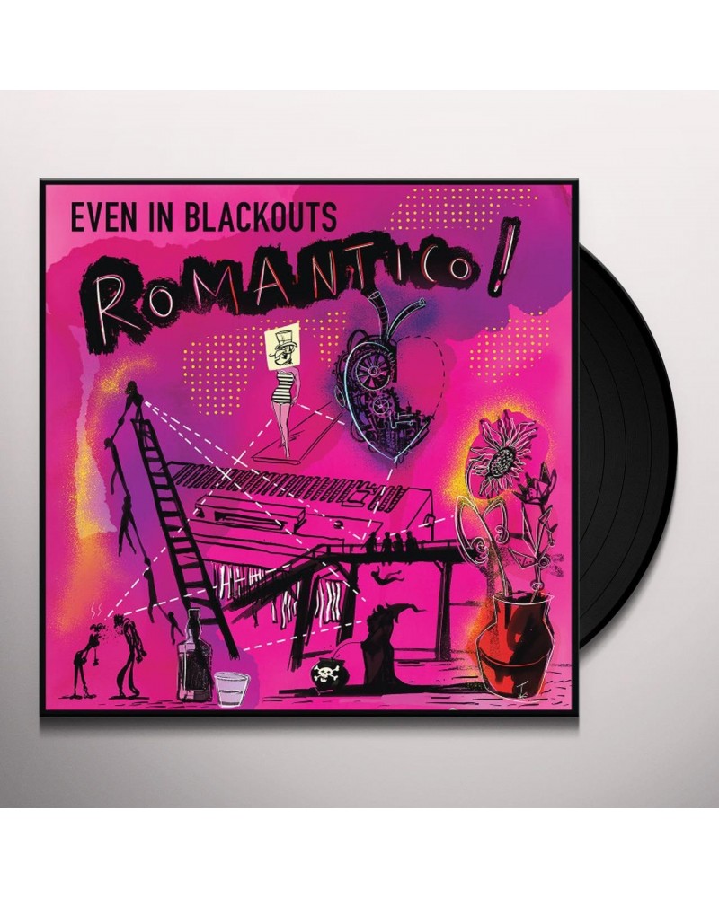 Even In Blackouts ROMANTICO! Vinyl Record $7.03 Vinyl