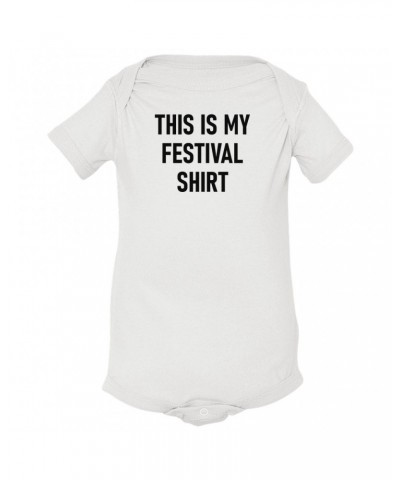 Music Life Baby Onesie | This Is My Festival Onesie $5.11 Kids