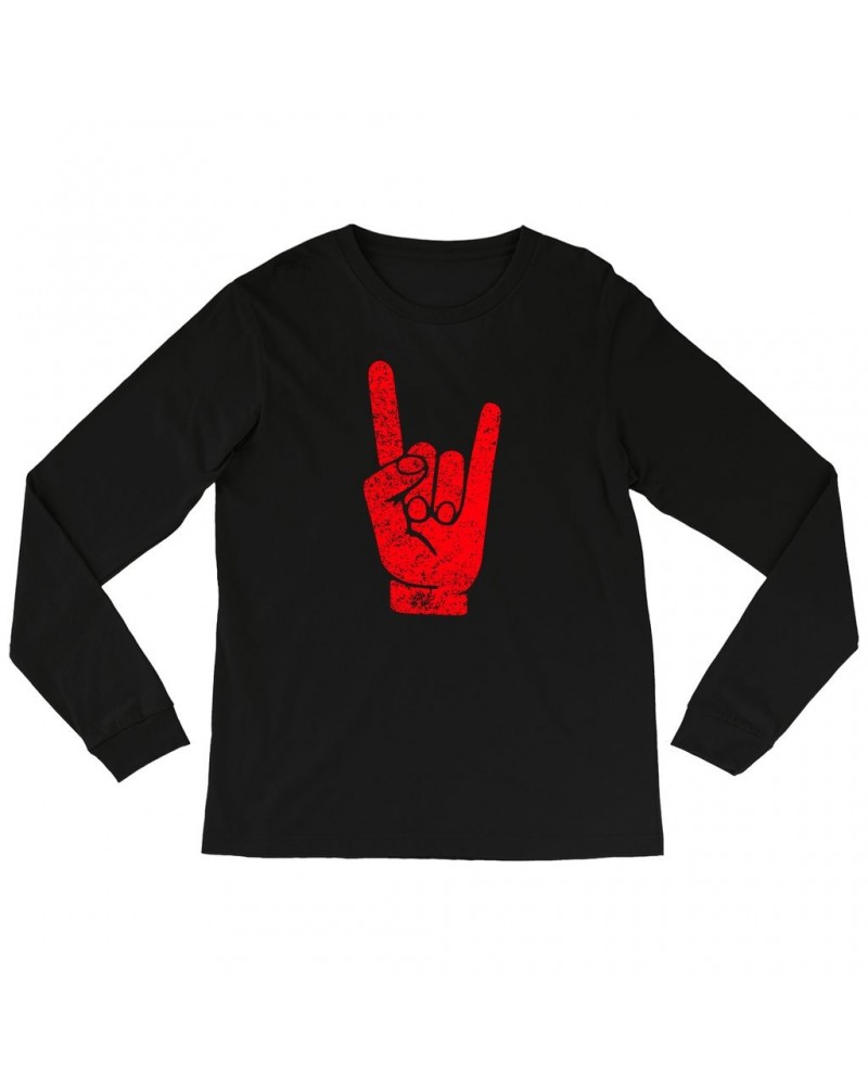 Music Life Long Sleeve Shirt | The Sign Of Metal Shirt $10.55 Shirts