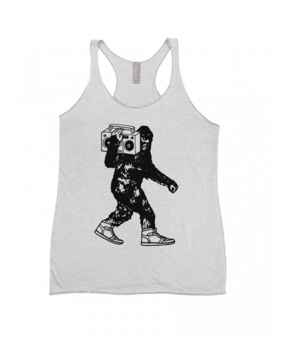 Music Life Ladies' Tank Top | Bigfoot Boombox Shirt $8.45 Shirts