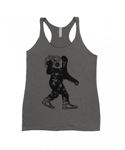 Music Life Ladies' Tank Top | Bigfoot Boombox Shirt $8.45 Shirts