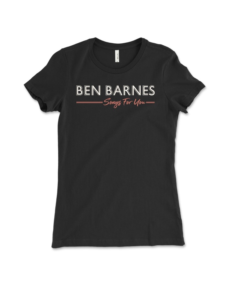 Ben Barnes 'Songs For You' Logo Women's Tee $10.07 Shirts