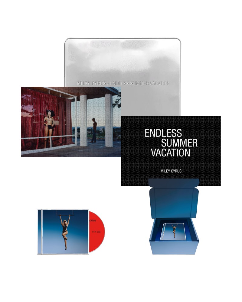 Miley Cyrus Endless Summer Vacation CD & Puzzle Box Set $17.86 CD