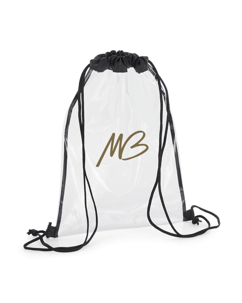 Michael Bublé MB Clear Drawstring Bag $10.70 Bags