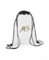 Michael Bublé MB Clear Drawstring Bag $10.70 Bags