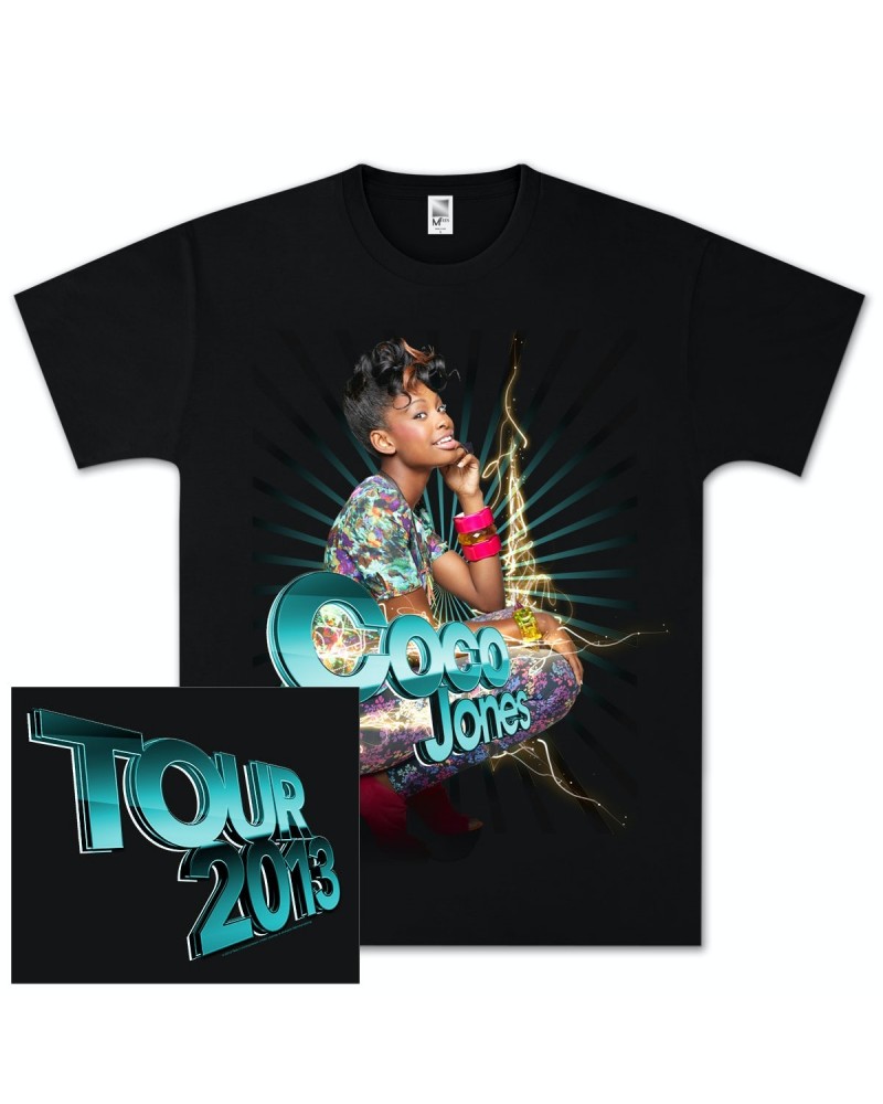 Coco Jones Burst Tour T-Shirt $4.45 Shirts