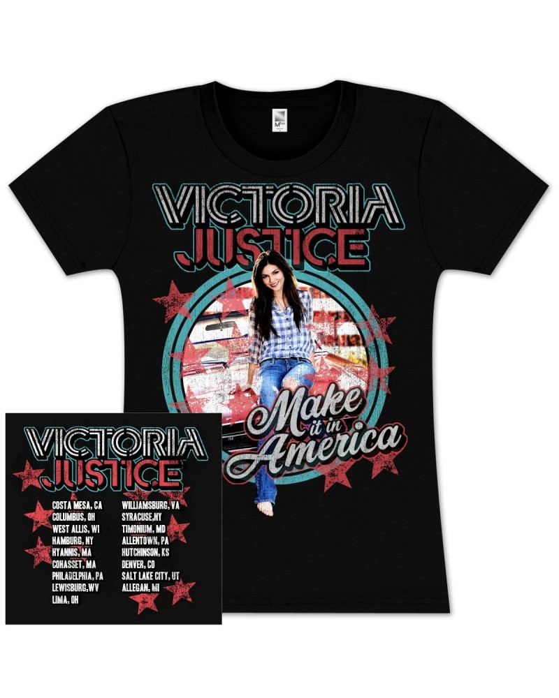 Victoria Justice Make It Girlie Tour T-Shirt $8.11 Shirts