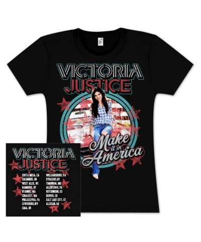 Victoria Justice Make It Girlie Tour T-Shirt $8.11 Shirts