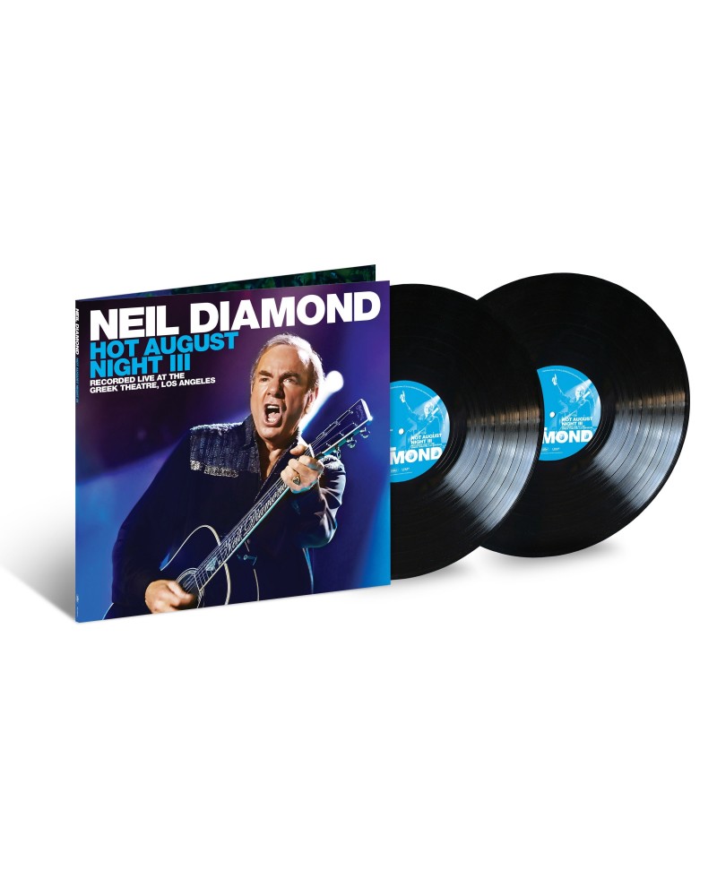 Neil Diamond Hot August Night III 2LP Black Vinyl $11.75 Vinyl