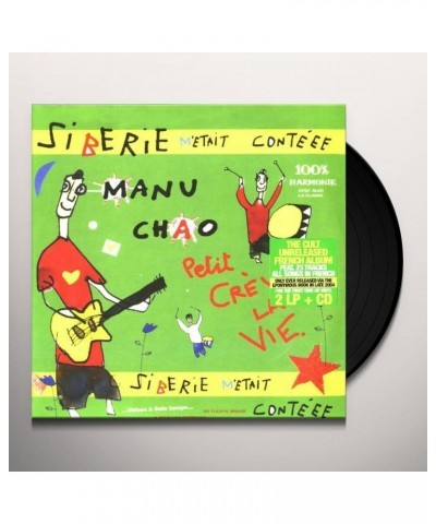 Manu Chao SIBERIE M'ETAIT CONTEEE Vinyl Record $6.08 Vinyl