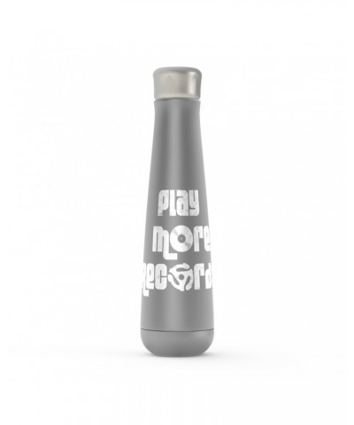 Music Life Water Bottle | Play More Records Water Bottle $14.03 Drinkware