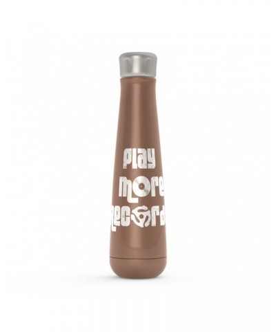 Music Life Water Bottle | Play More Records Water Bottle $14.03 Drinkware