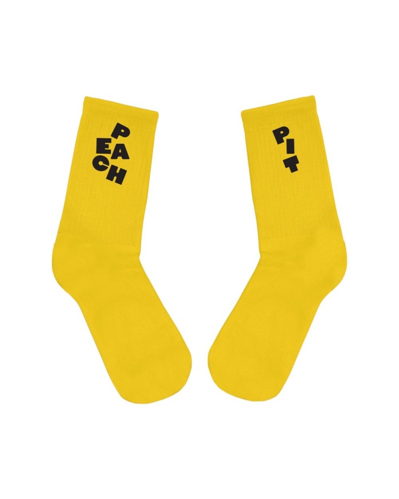 Peach Pit Crew Socks $5.55 Footware