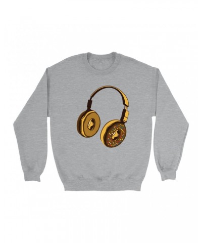 Music Life Sweatshirt | Delicious Donut Beats Sweatshirt $8.22 Sweatshirts