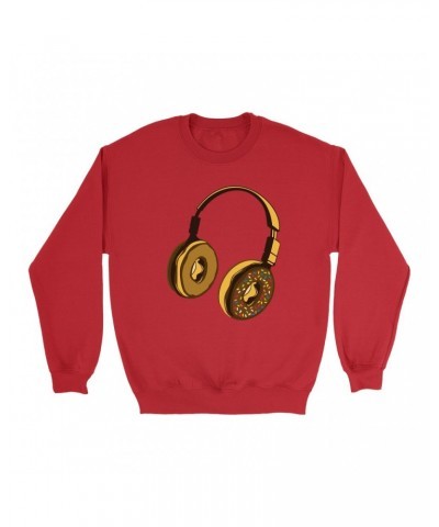 Music Life Sweatshirt | Delicious Donut Beats Sweatshirt $8.22 Sweatshirts