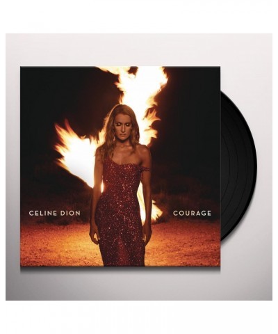 Céline Dion COURAGE (2LP/140G/TRANSLUCENT RUBY VINYL) Vinyl Record $9.25 Vinyl