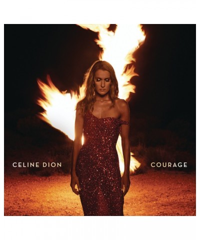 Céline Dion COURAGE (2LP/140G/TRANSLUCENT RUBY VINYL) Vinyl Record $9.25 Vinyl