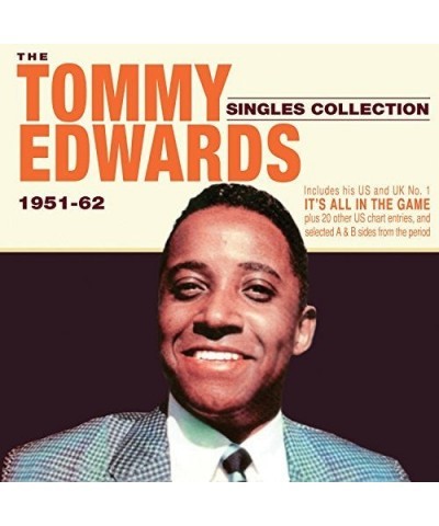 Tommy Edwards SINGLES COLLECTION 1951-62 CD $5.99 CD