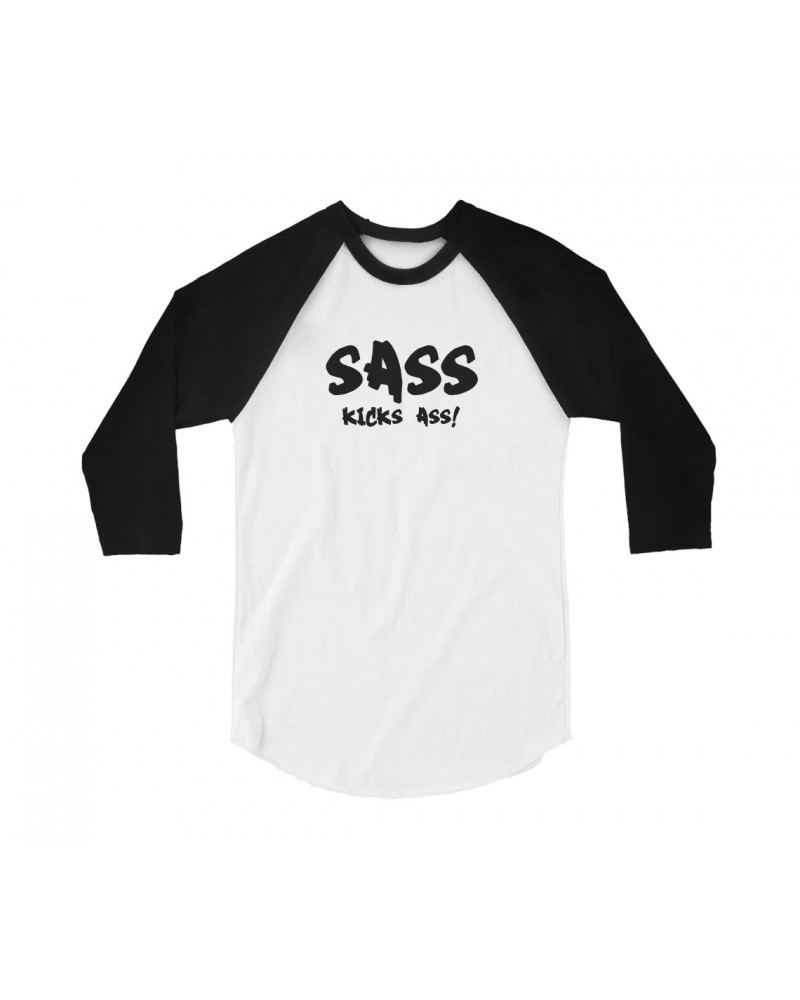 Sass Jordan Sass Kicks Ass! Raglan $7.30 Shirts