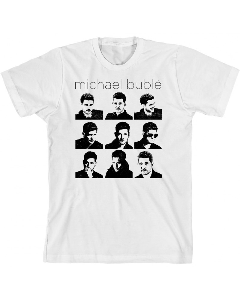 Michael Bublé Faces Of Buble T-Shirt $8.81 Shirts