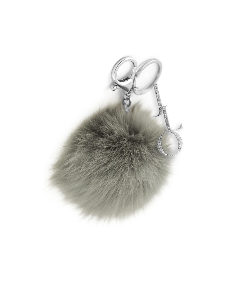 Jennifer Lopez JLO Gray Poof Keychain $17.15 Accessories