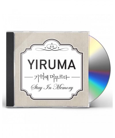 Yiruma STAY IN MEMORY CD $7.65 CD