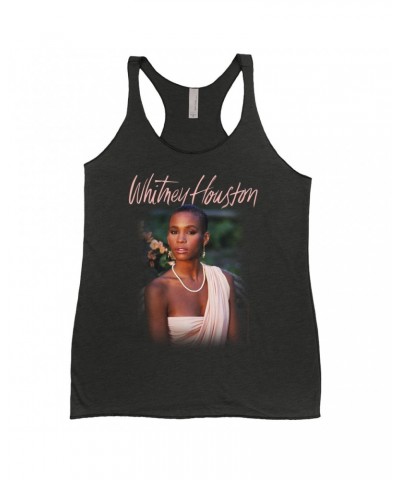 Whitney Houston Ladies' Tank Top | 1985 Album Cover Design Shirt $6.92 Shirts